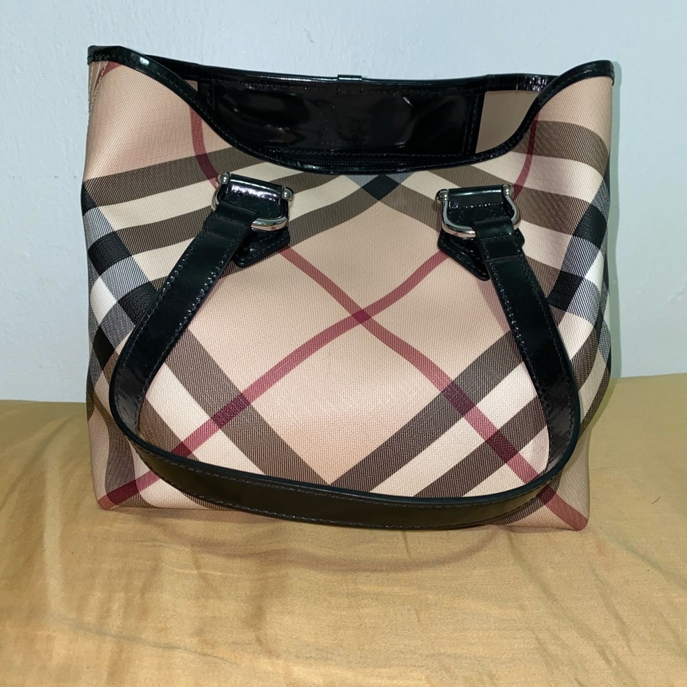 Burberry Nova Check Tote Bag. $350. Mint condition